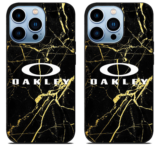 Oakley Black Marble iPhone 15 Pro | iPhone 15 Pro Max Case