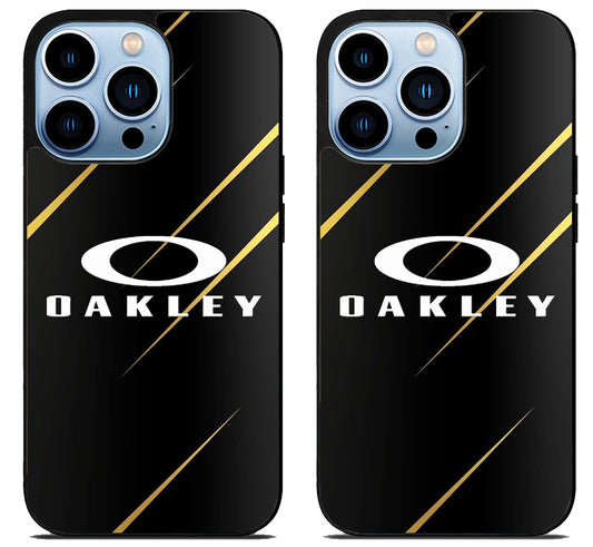 Oakley Black Metallic iPhone 15 Pro | iPhone 15 Pro Max Case