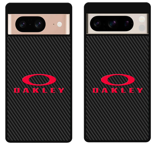 Oakley Logo Carbon Google Pixel 8 | 8 Pro Case