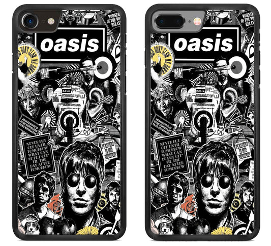 Oasis Logo Collage iPhone 8 | 8 Plus Case