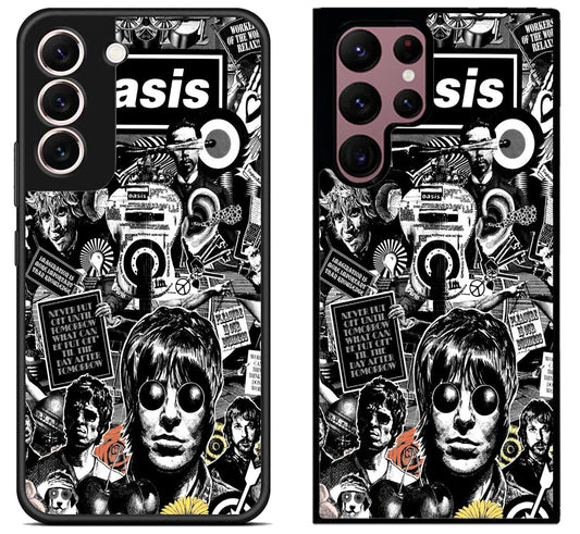 Oasis Logo Collage Samsung Galaxy S22 | S22+ | S22 Ultra Case