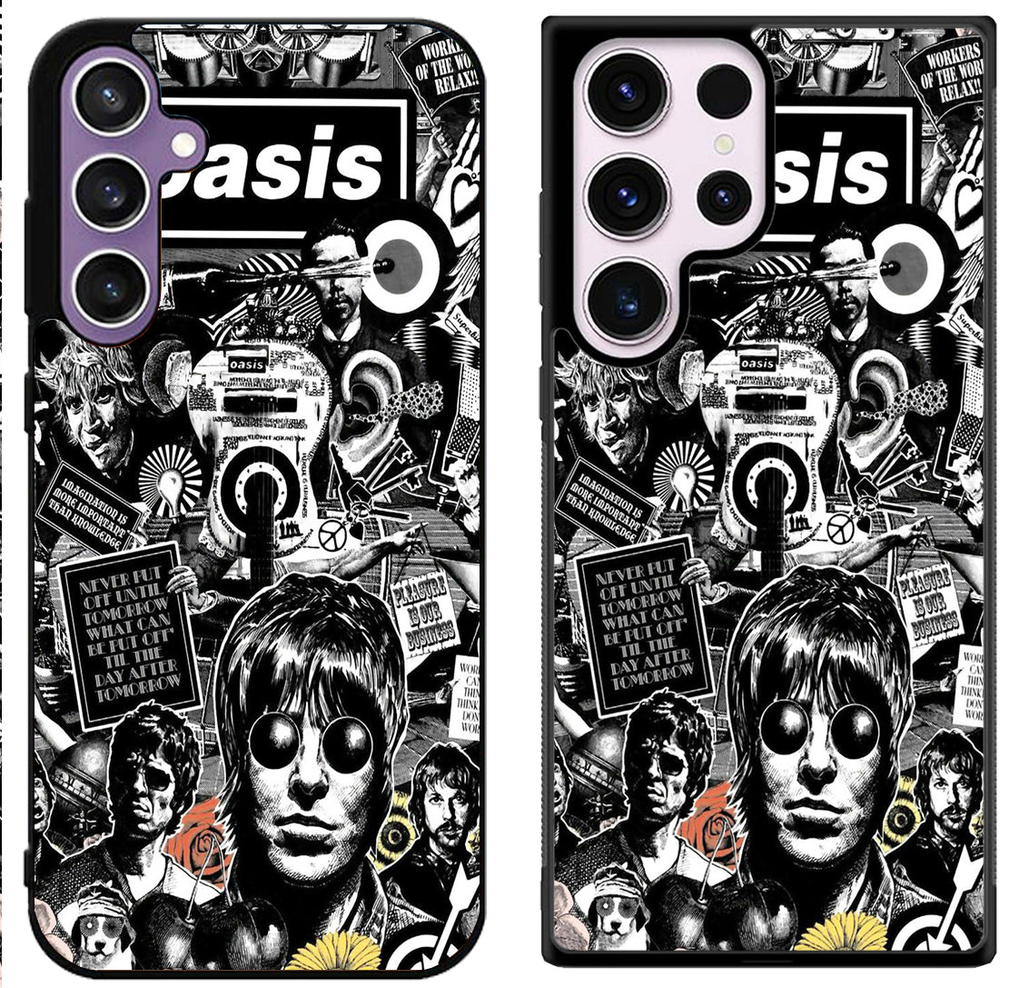 Oasis Logo Collage Samsung Galaxy S24 | S24+ | S24 Ultra Case