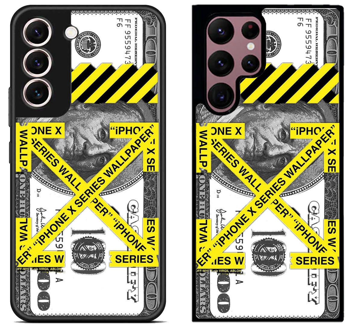Off White 100 Dollar Samsung Galaxy S22 | S22+ | S22 Ultra Case