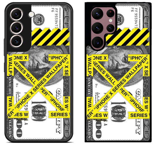 Off White 100 Dollar Samsung Galaxy S22 | S22+ | S22 Ultra Case