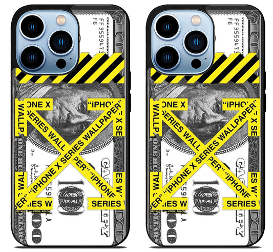 Off White 100 Dollar iPhone 15 Pro | iPhone 15 Pro Max Case