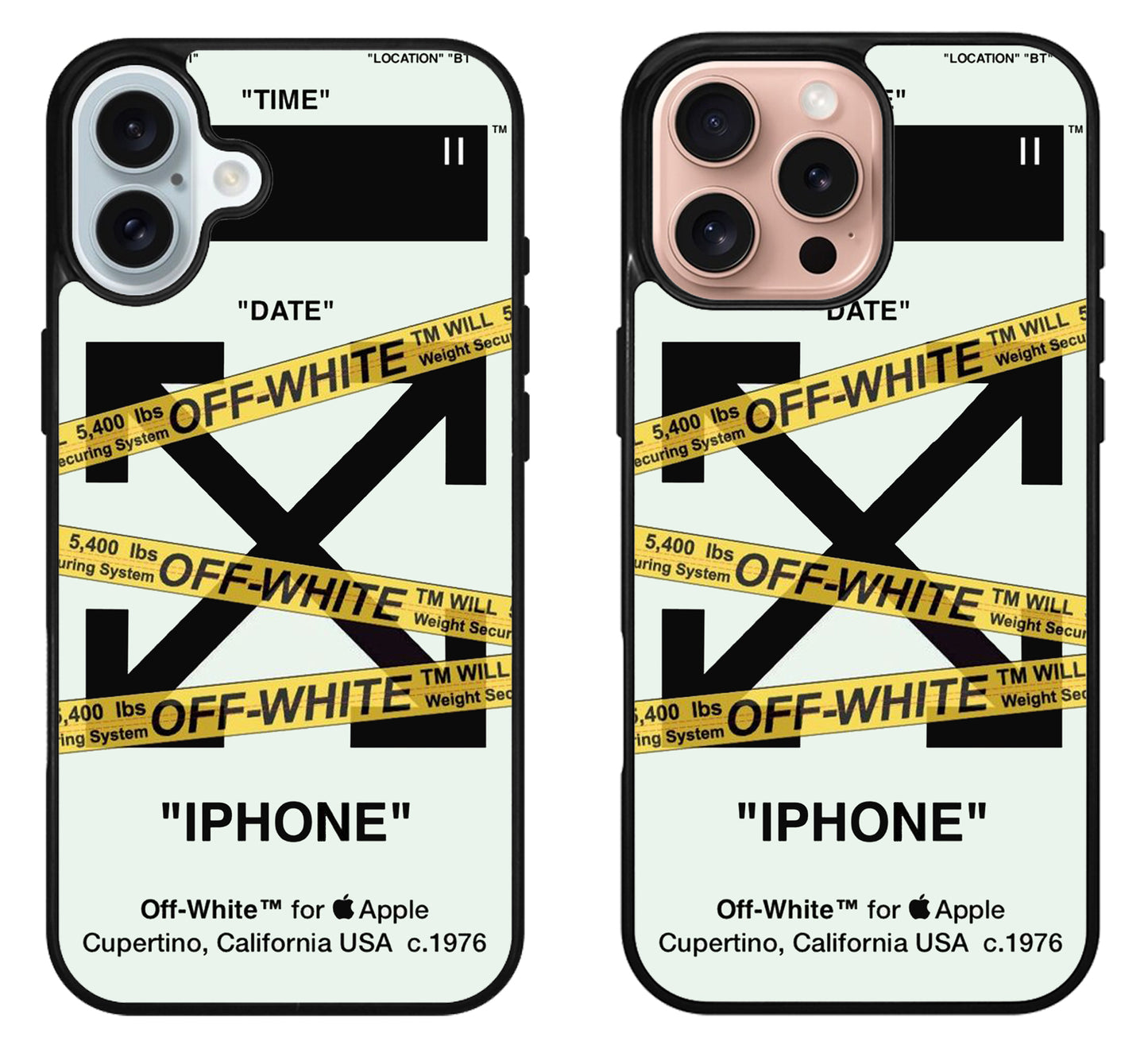 Off White Cover iPhone 16 | 16 Plus | 16 Pro | 16 Pro Max Case