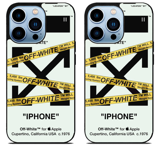 Off White Cover iPhone 15 Pro | iPhone 15 Pro Max Case