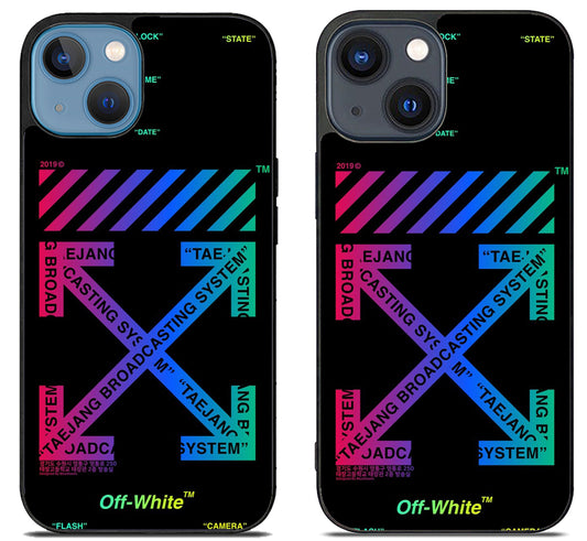 Off White Glow in The Dark iPhone 15 | iPhone 15 Plus Case