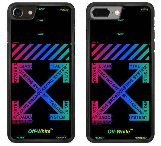 Off White Glow in The Dark iPhone 8 | 8 Plus Case