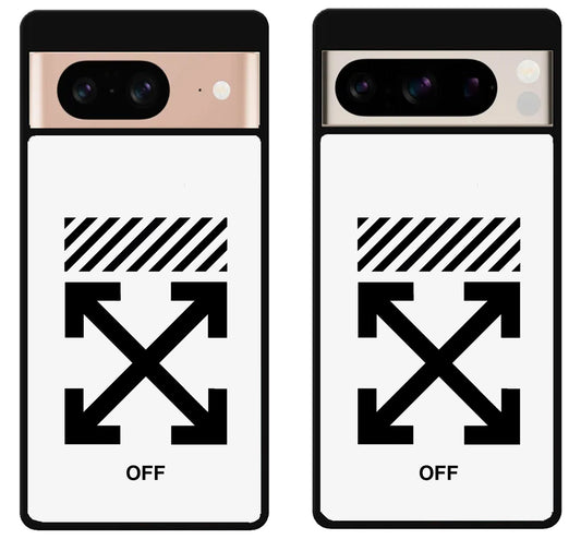 Off White Logo Google Pixel 8 | 8 Pro Case