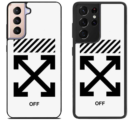Off White Logo Samsung Galaxy S21 | S21 FE | S21+ | S21 Ultra Case