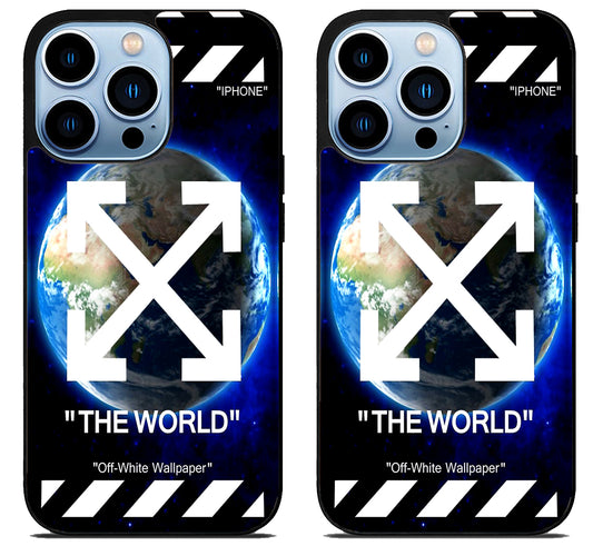 Off White The World iPhone 15 Pro | iPhone 15 Pro Max Case