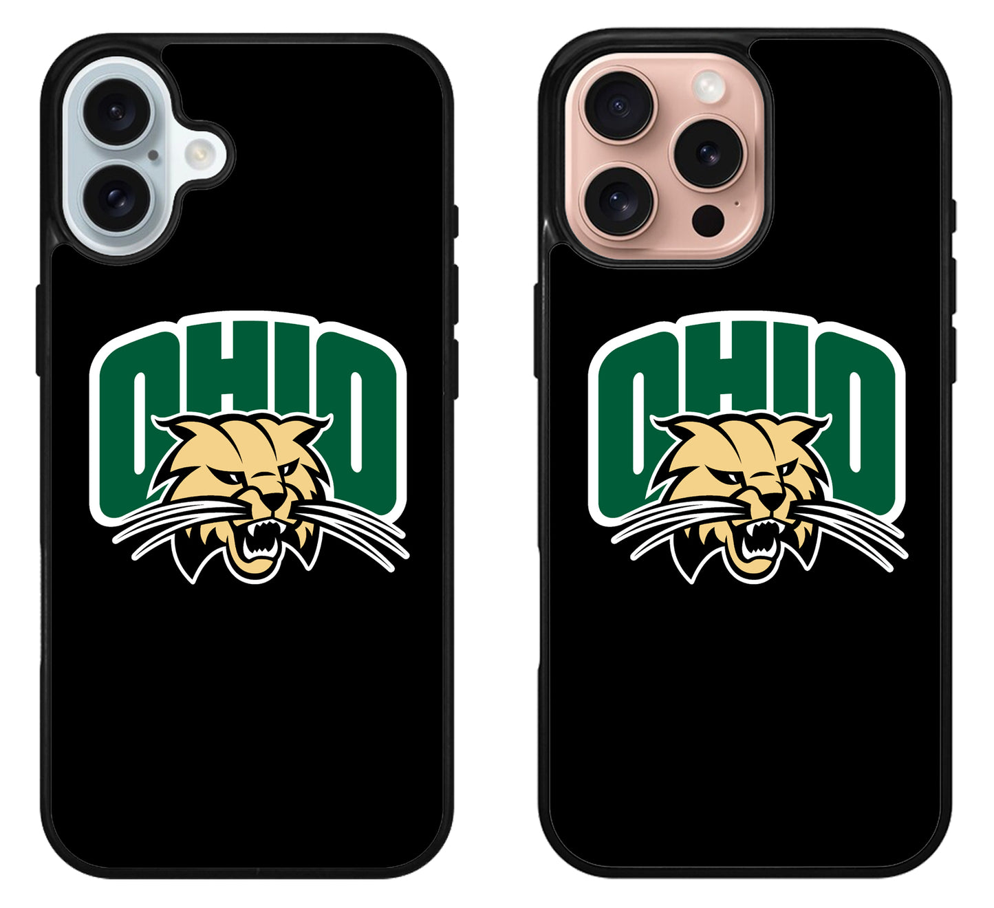 Ohio Bobcats Black iPhone 16 | 16 Plus | 16 Pro | 16 Pro Max Case