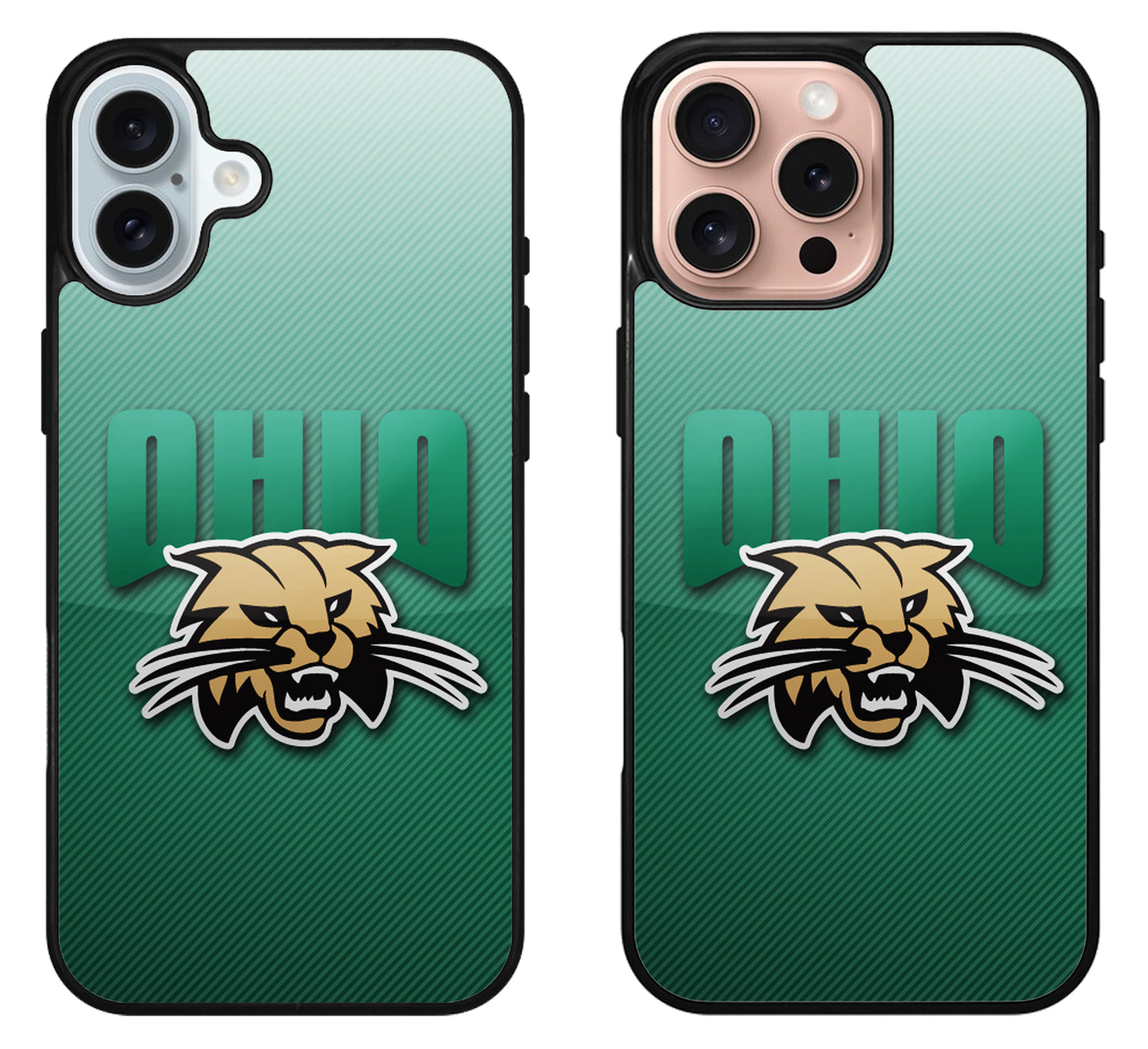 Ohio Bobcats Cover iPhone 16 | 16 Plus | 16 Pro | 16 Pro Max Case