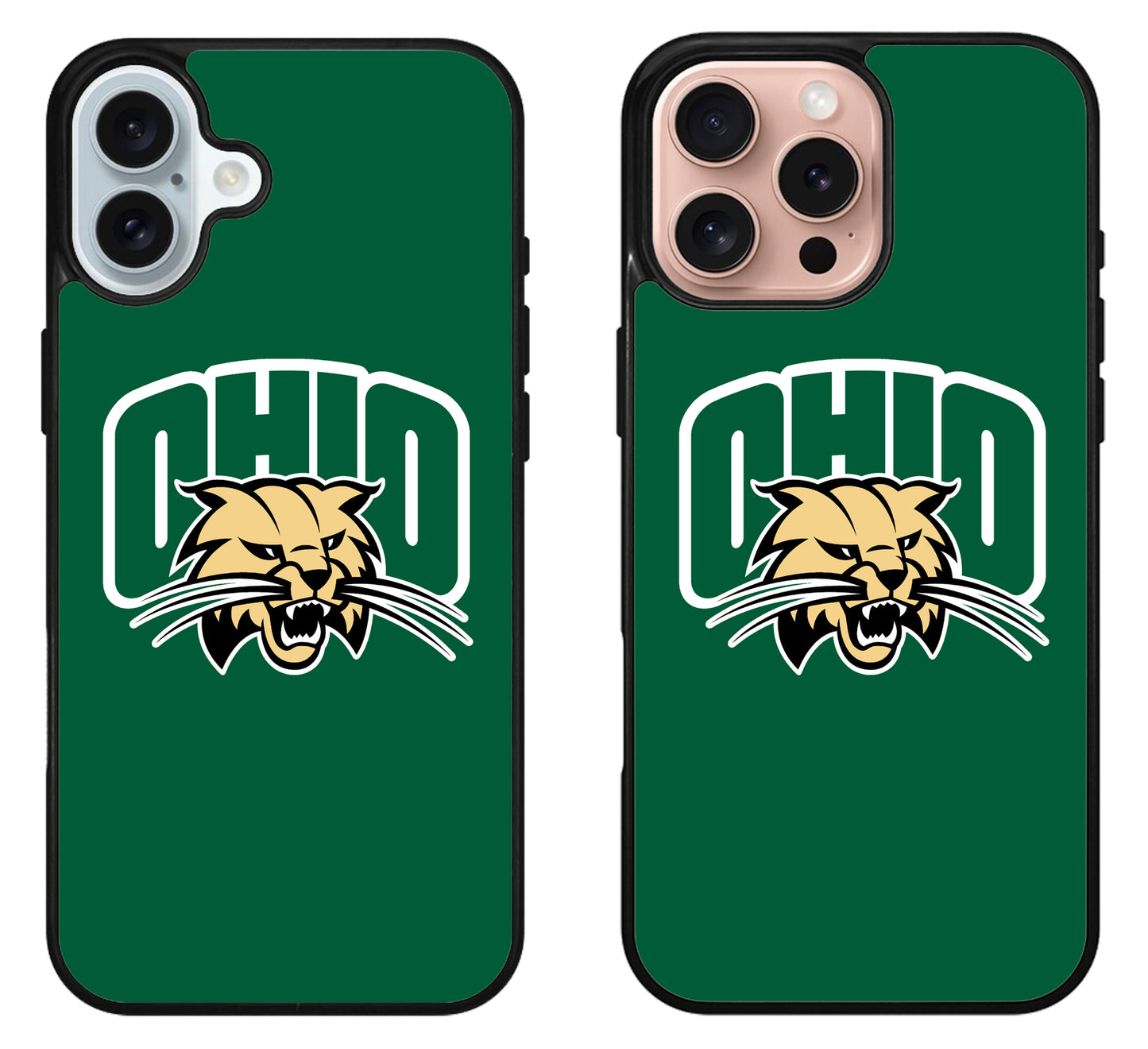 Ohio Bobcats Logo iPhone 16 | 16 Plus | 16 Pro | 16 Pro Max Case