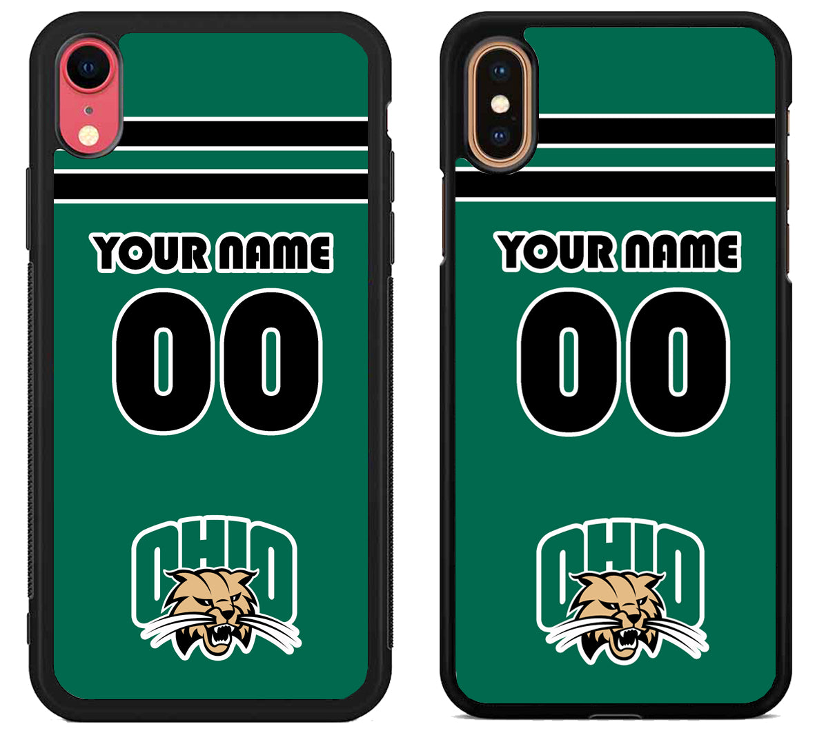Custom Personalized Ohio Bobcats iPhone X | Xs | Xr | Xs Max Case