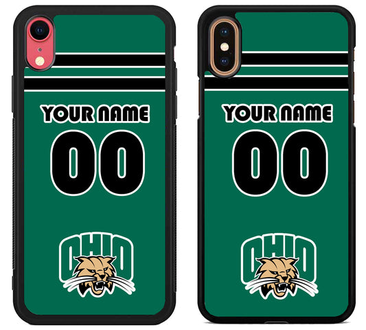 Custom Personalized Ohio Bobcats iPhone X | Xs | Xr | Xs Max Case