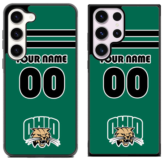 Custom Personalized Ohio Bobcats Samsung Galaxy S23 | S23+ | S23 Ultra Case