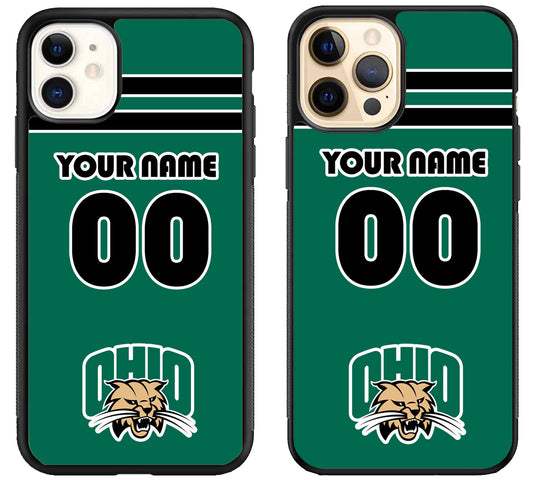 Custom Personalized Ohio Bobcats iPhone 12 | 12 Mini | 12 Pro | 12 Pro Max Case