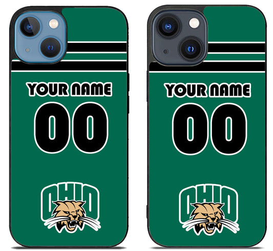 Custom Personalized Ohio Bobcats iPhone 15 | iPhone 15 Plus Case