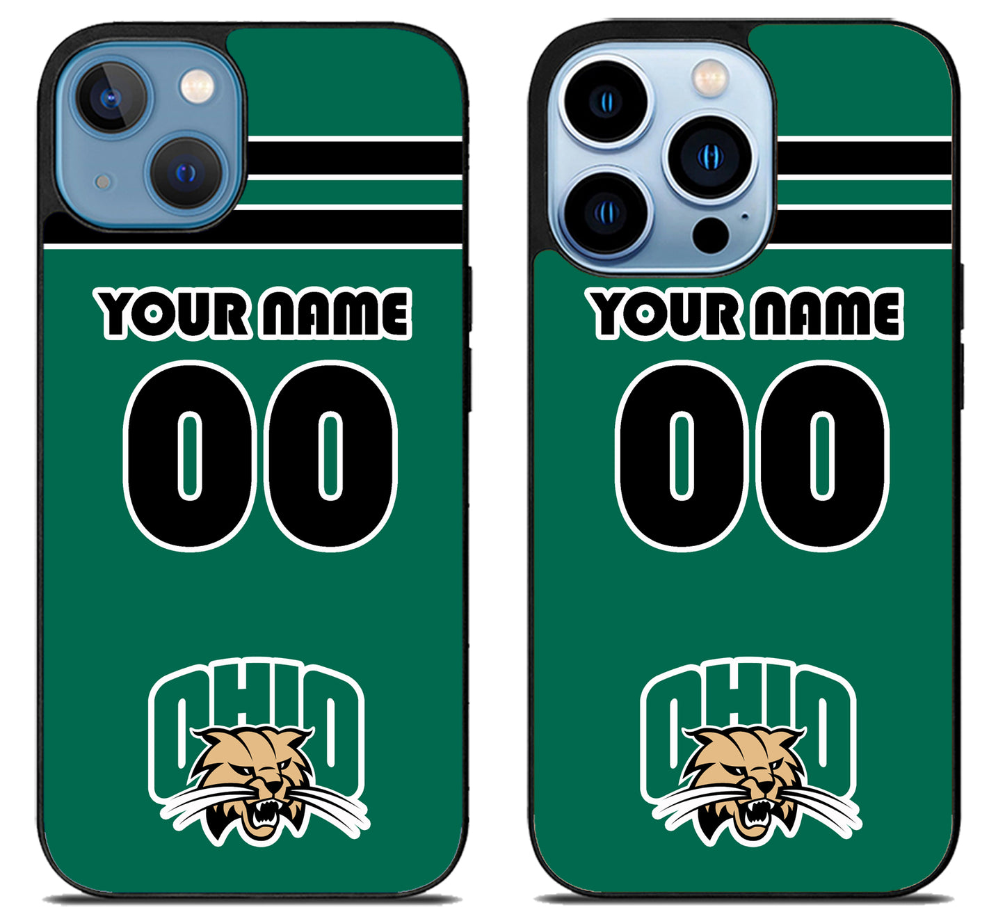 Custom Personalized Ohio Bobcats iPhone 13 | 13 Mini | 13 Pro | 13 Pro Max Case