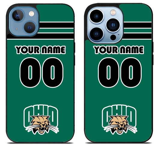 Custom Personalized Ohio Bobcats iPhone 13 | 13 Mini | 13 Pro | 13 Pro Max Case