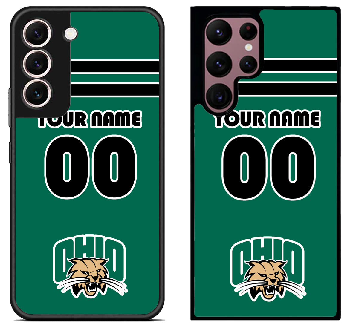 Custom Personalized Ohio Bobcats Samsung Galaxy S22 | S22+ | S22 Ultra Case