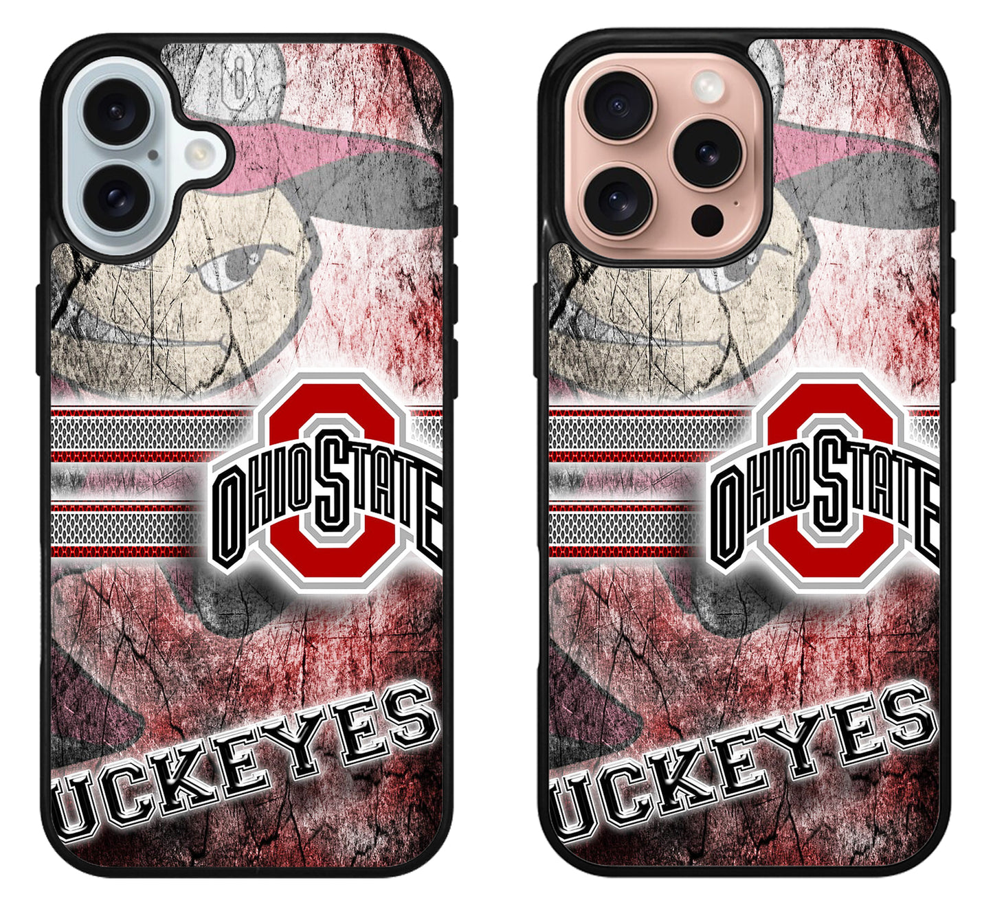 Ohio State Buckeyes Artwork iPhone 16 | 16 Plus | 16 Pro | 16 Pro Max Case