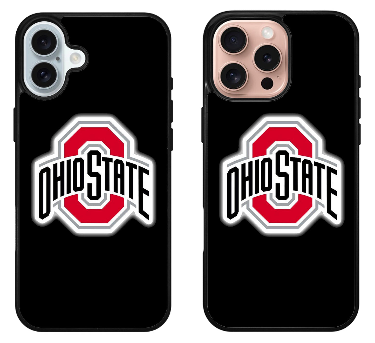 Ohio State Buckeyes Black iPhone 16 | 16 Plus | 16 Pro | 16 Pro Max Case