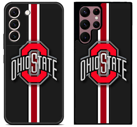 Ohio State Buckeyes Logo Samsung Galaxy S22 | S22+ | S22 Ultra Case