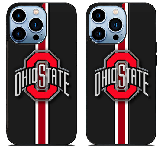 Ohio State Buckeyes Logo iPhone 15 Pro | iPhone 15 Pro Max Case