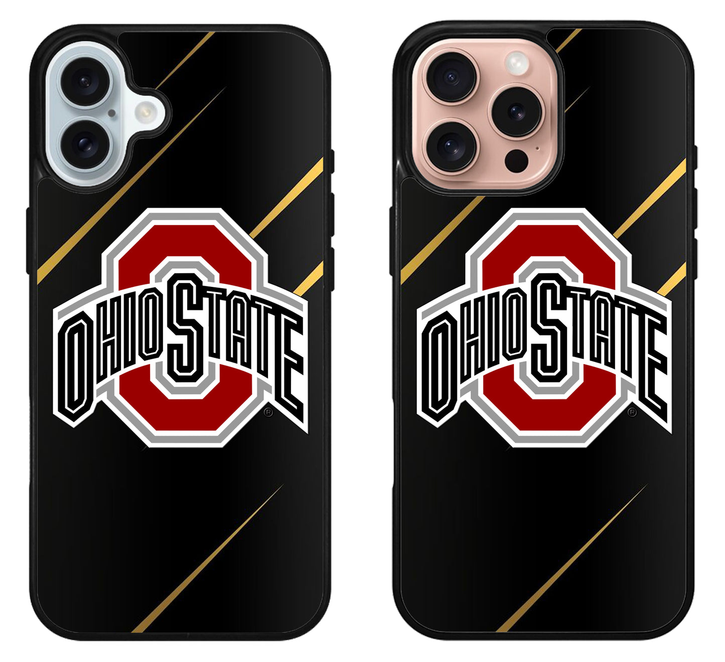 Ohio State Buckeyes Metallic iPhone 16 | 16 Plus | 16 Pro | 16 Pro Max Case