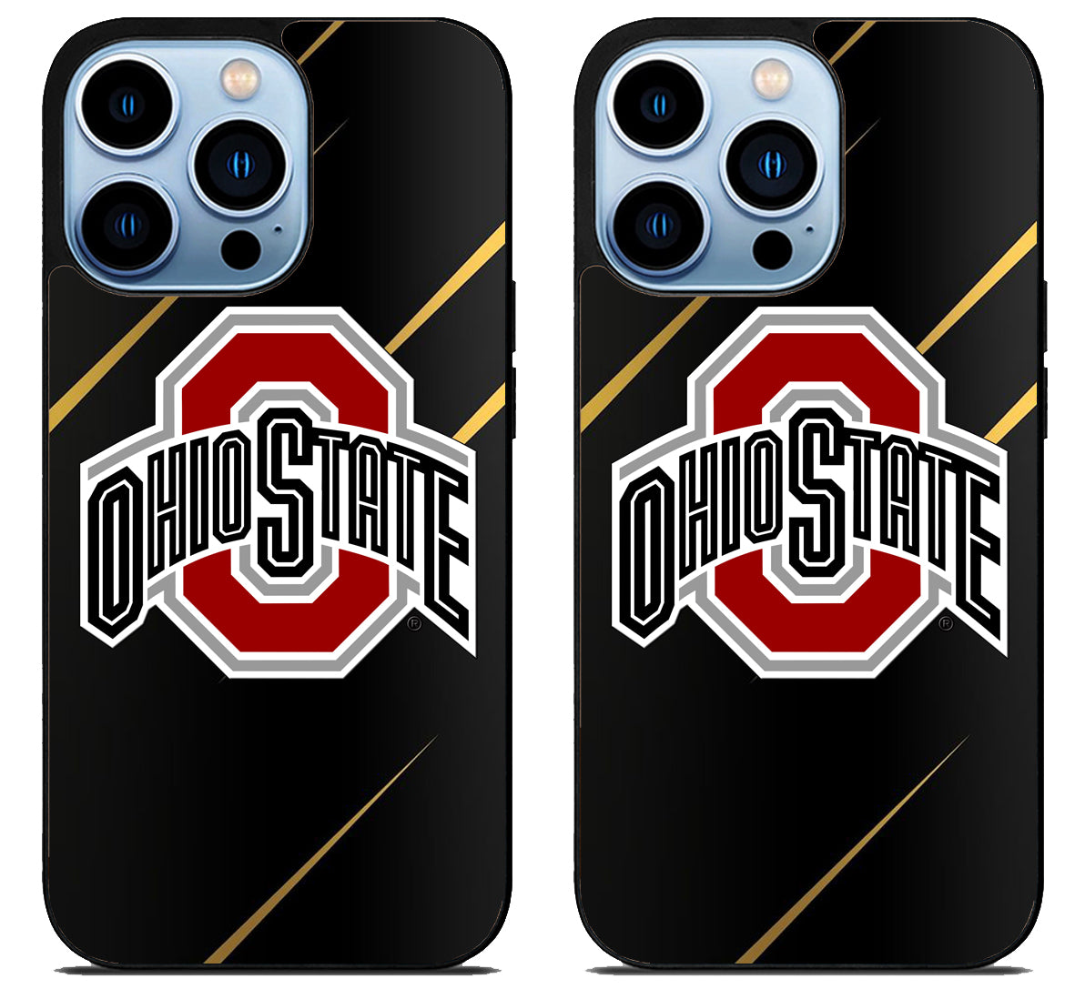 Ohio State Buckeyes Metallic iPhone 15 Pro | iPhone 15 Pro Max Case