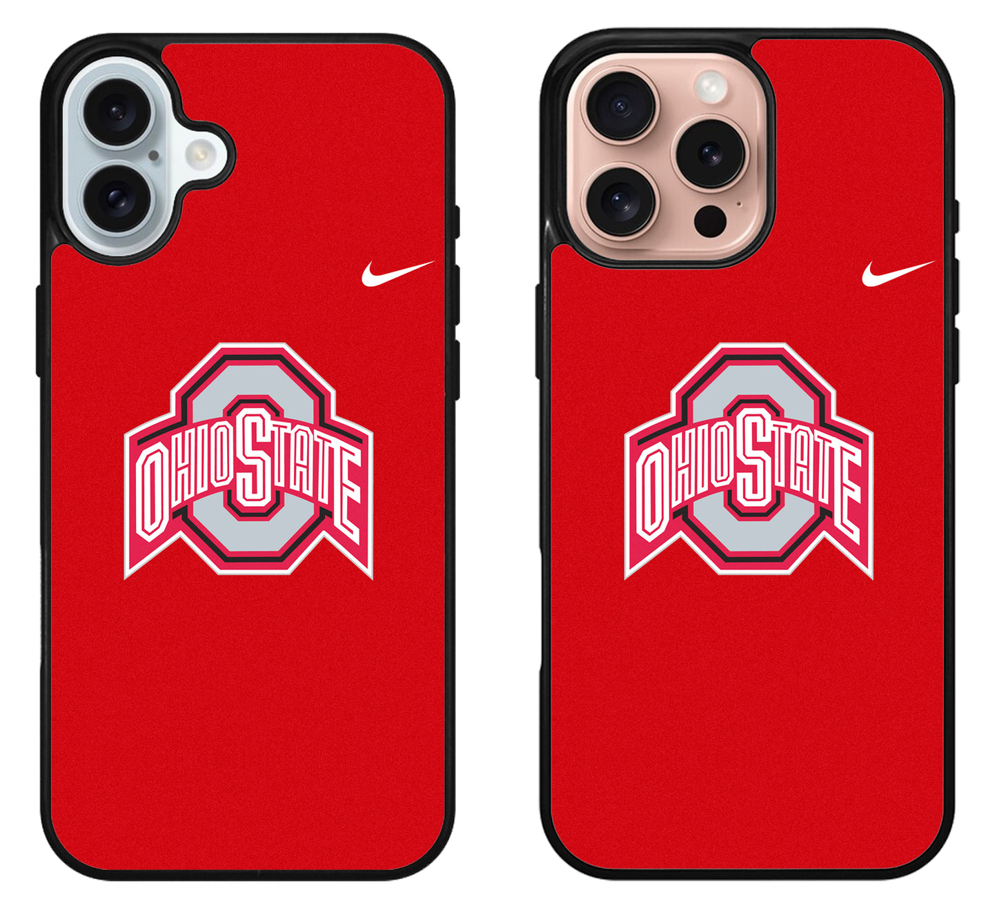 Ohio State Buckeyes Red iPhone 16 | 16 Plus | 16 Pro | 16 Pro Max Case