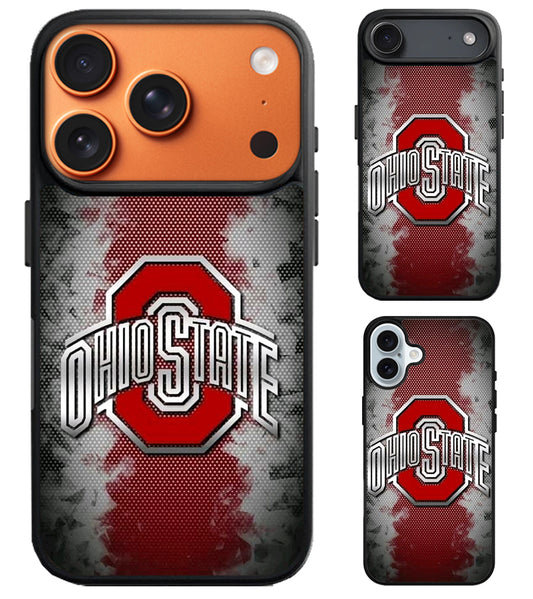 Ohio State Buckeyes Style iPhone Air | iPhone 17 | 17 Pro | 17 Pro Max Case