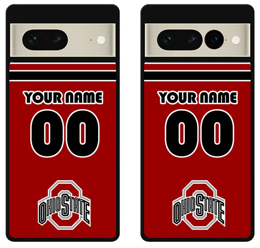 Custom Personalized Ohio State Buckeyes Google Pixel 7 | 7 Pro Case