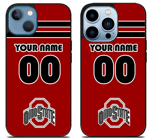Custom Personalized Ohio State Buckeyes iPhone 13 | 13 Mini | 13 Pro | 13 Pro Max Case