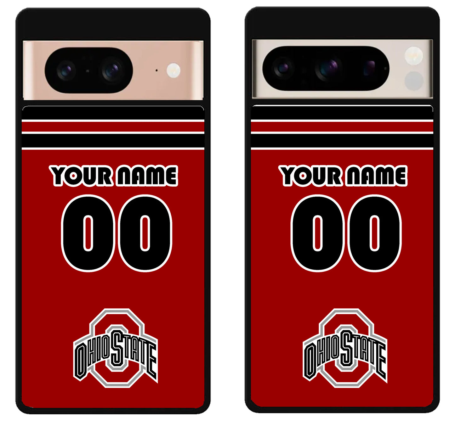 Custom Personalized Ohio State Buckeyes Google Pixel 8 | 8 Pro Case