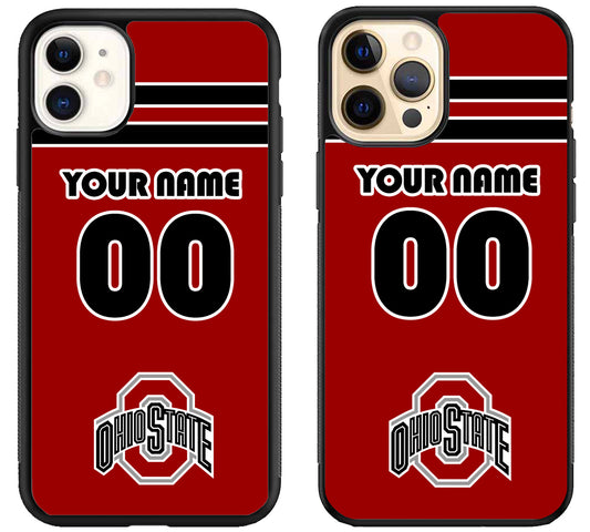 Custom Personalized Ohio State Buckeyes iPhone 12 | 12 Mini | 12 Pro | 12 Pro Max Case