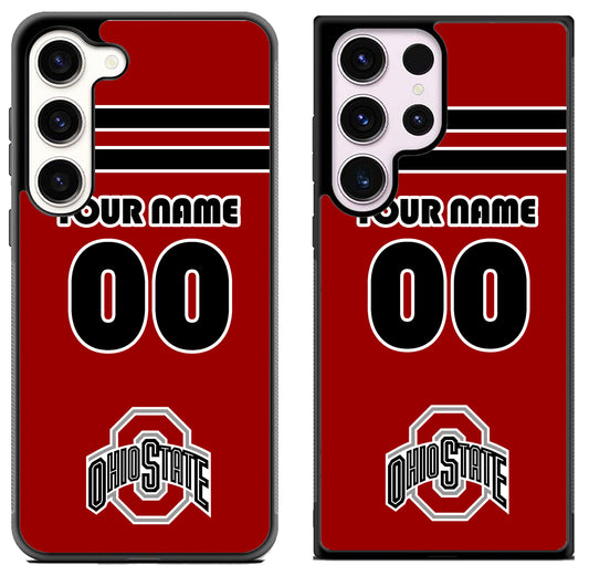 Custom Personalized Ohio State Buckeyes Samsung Galaxy S23 | S23+ | S23 Ultra Case