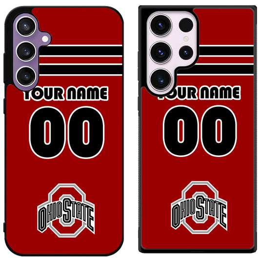 Custom Personalized Ohio State Buckeyes Samsung Galaxy S24 | S24+ | S24 Ultra Case
