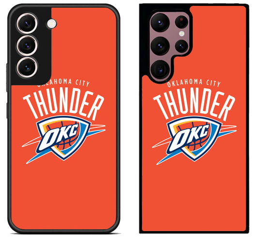 Oklahoma City Thunder Logo Samsung Galaxy S22 | S22+ | S22 Ultra Case