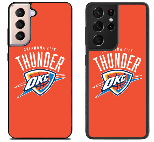 Oklahoma City Thunder Logo Samsung Galaxy S21 | S21 FE | S21+ | S21 Ultra Case