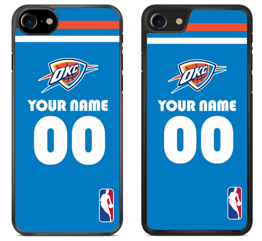 Custom Personalized Oklahoma City Thunder NBA iPhone SE 2020 | iPhone SE 2022 Case