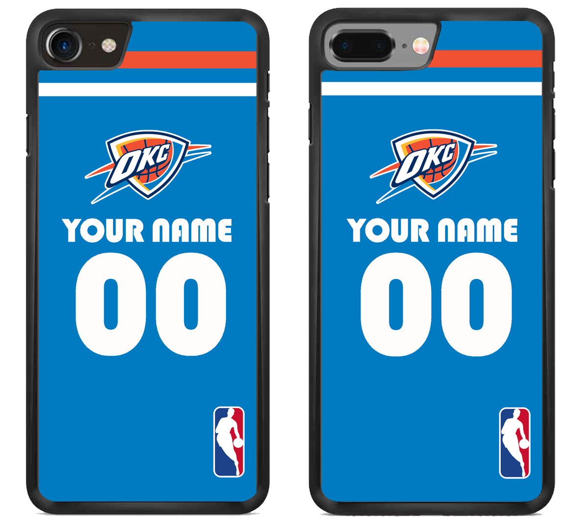 Custom Personalized Oklahoma City Thunder NBA iPhone 8 | 8 Plus Case