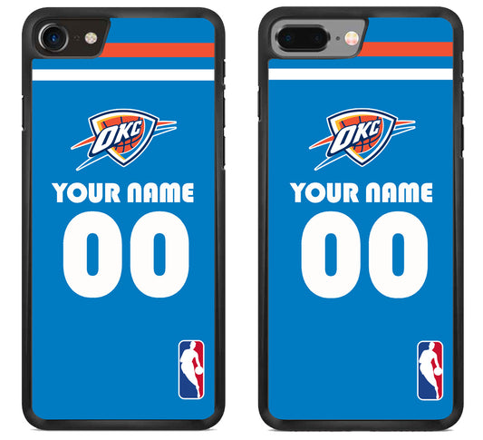 Custom Personalized Oklahoma City Thunder NBA iPhone 8 | 8 Plus Case