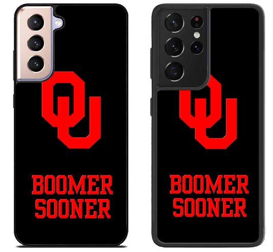 Oklahoma Sooners Boomer Sooner Samsung Galaxy S21 | S21 FE | S21+ | S21 Ultra Case