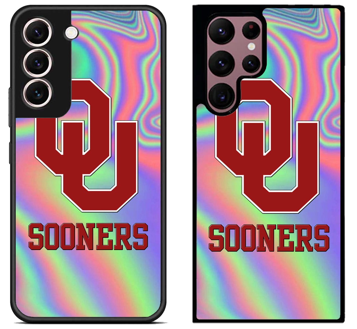 Oklahoma Sooners Holographic Samsung Galaxy S22 | S22+ | S22 Ultra Case