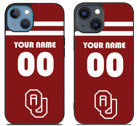 Custom Personalized Oklahoma Sooners iPhone 15 | iPhone 15 Plus Case