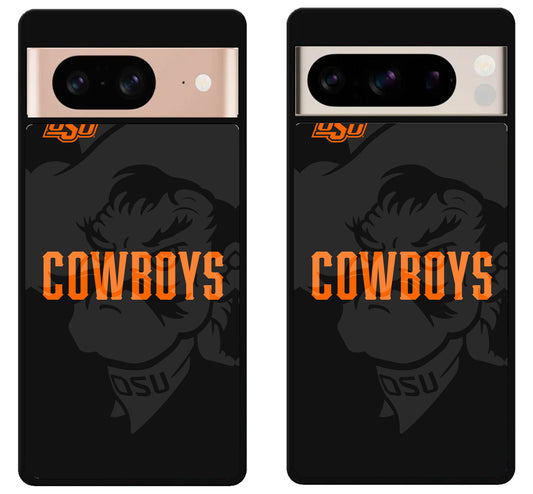 Oklahoma State Cowboys Background Google Pixel 8 | 8 Pro Case